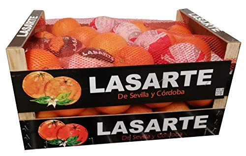 FRUCHTVERSAND24® Orangen LASARTE Spanien Original-Holzkiste 15kg von FRUCHTVERSAND24