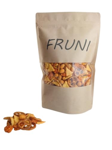 FRUNI Bier Knabber Mix | Mischung mit Bretzel, Crackern und Nüssen (1000g) von FRUNI