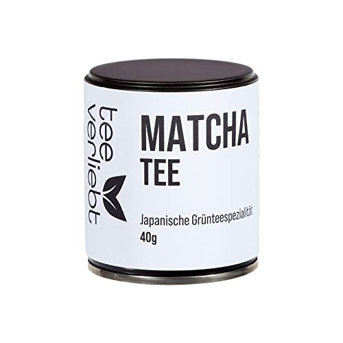 teeverliebt - Matcha Tee Pulver BIO | 40g Premium Qualität von teeverliebt