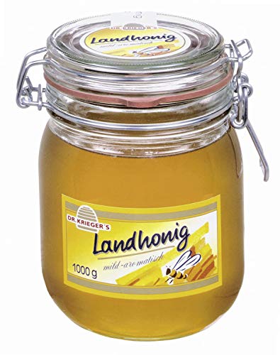 Dr Kriegers Landhonig mild und aromatisch im Geschmack im Glas 1000g von FÜRSTEN