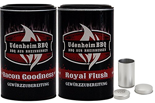 Udenheim Großes Rub Set 2 x 350gr - Bacon Goodness + Royal Flush Rub von FVLFIL