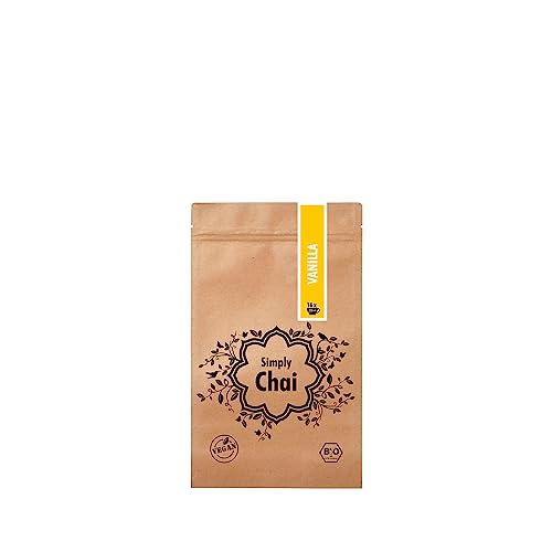 Simply Chai | Vanilla | Bio | Vegan | Laktose-frei | 250g Beutel | Leckerer Chai Tee zum genießen | Chai Pulver von FVLFILASDAS