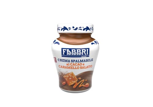 Fabbri - Kakao und Salziges Karamell Aufstrich - 200g von Fabbri