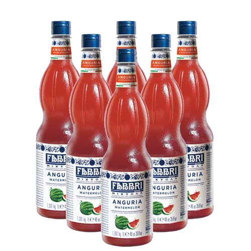 Fabbri - Mixybar Wassermelone Sirup - 6x 1ltr von Fabbri