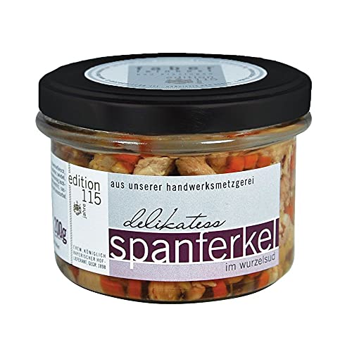 Faber Feinkost Delikatess Spanferkel im Wurzelsud (200g) von Faber Feinkost