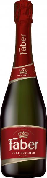 Faber Sekt rot mild von Faber