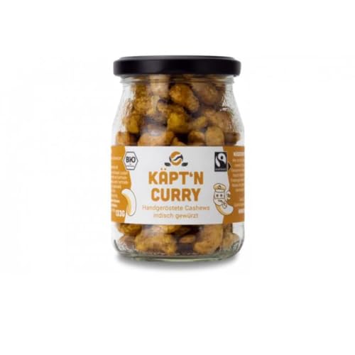 Käpt'n Curry - Cashews geröstet Curry & Salz 133g von Fairfood