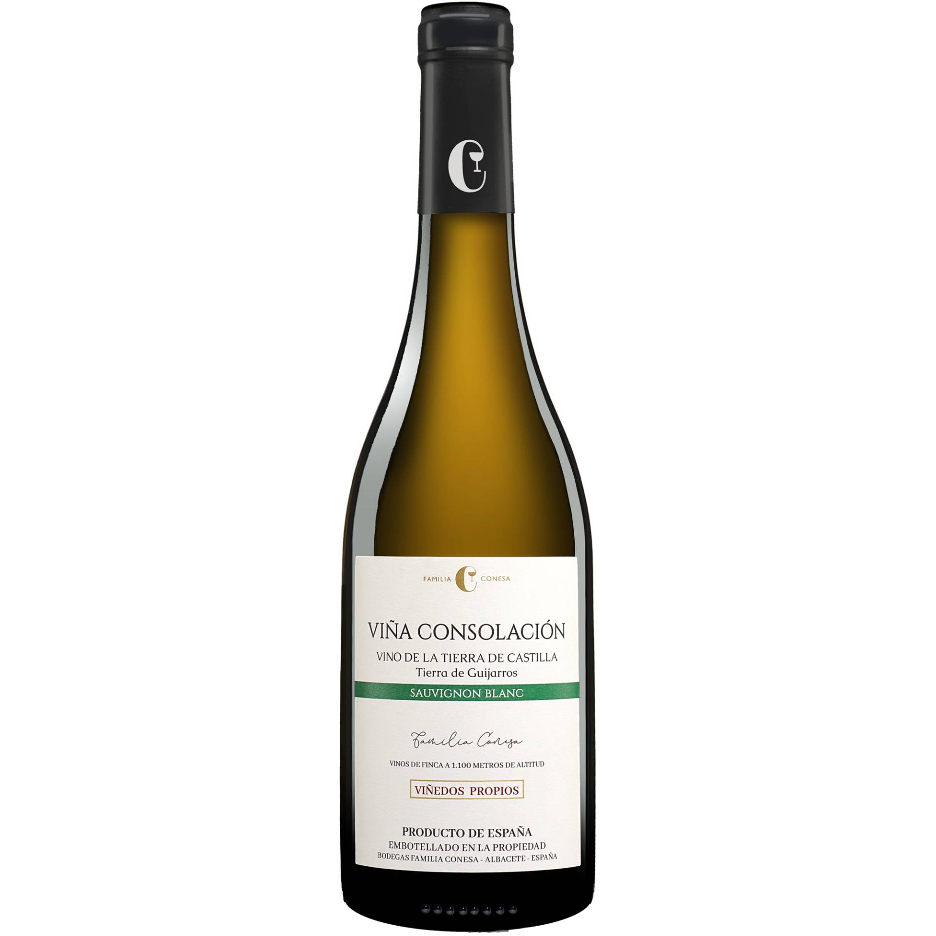 Viña Consolación Sauvignon Blanc 2023  0.75L 12.5% Vol. Weißwein Trocken aus Spanien von Familia Conesa