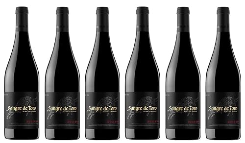 6x 0,75l - 2020er - Miguel Torres - Sangre de Toro - Reserva - Catalunya D.O.P. - Spanien - Rotwein trocken von Familia Torres