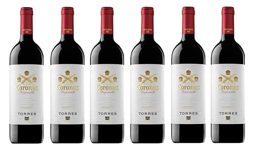 6x 0,75l - 2021er - Miguel Torres - Coronas - Tempranillo - Catalunya D.O.P. - Spanien - Rotwein trocken von Familia Torres