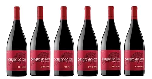 6x 1,5l - 2022er - Miguel Torres - Sangre de Toro - Original - MAGNUM - Catalunya D.O.P. - Spanien - Rotwein trocken von Familia Torres