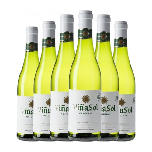 Familia Torres Sol Parellada Penedès Halbe Flasche 37 cl Weißwein (Karton mit 6 Halbe Flasche von 37 cl) von Familia Torres