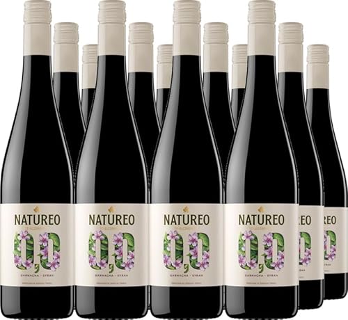 Miguel Torres 12er Vorteilspaket Natureo Tinto 2022 (12 x 0.75 l) von Familia Torres