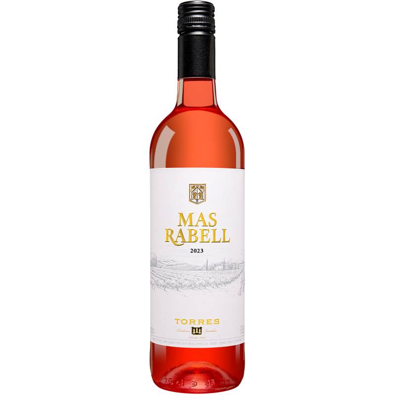 Torres Mas Rabell Rosado 2023  0.75L 13% Vol. Roséwein Trocken aus Spanien von Familia Torres