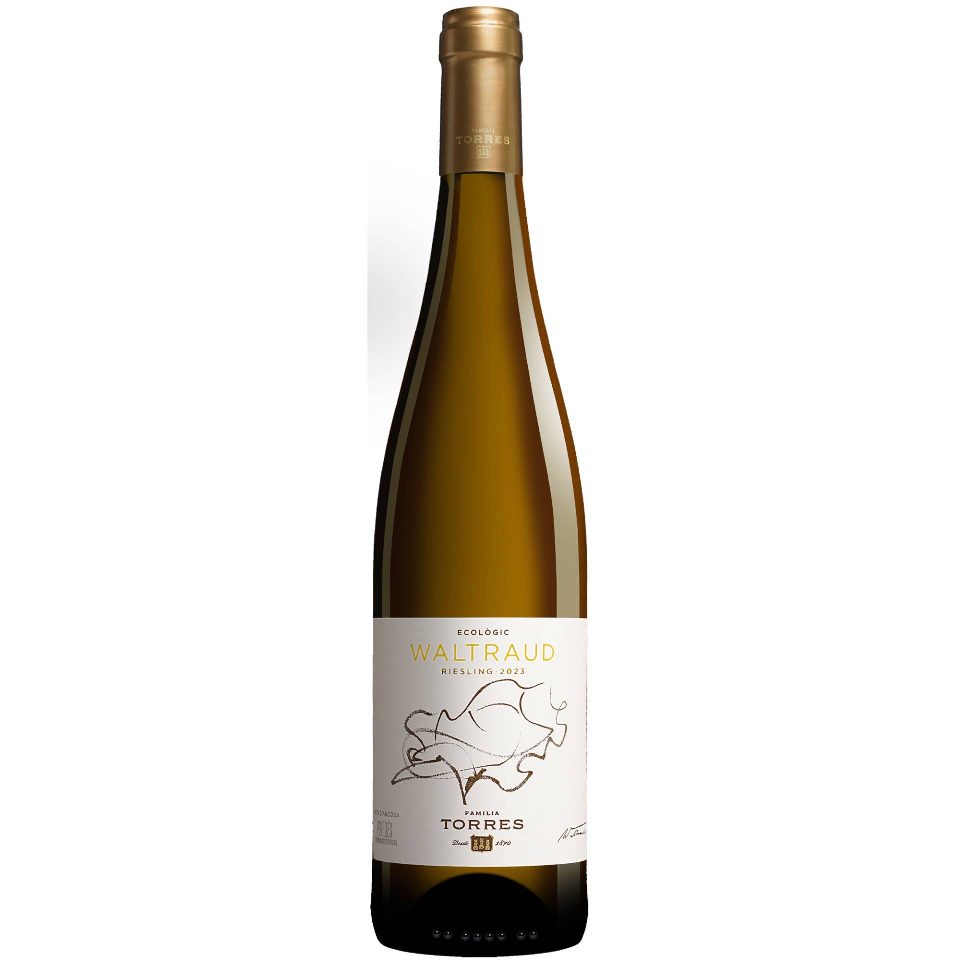 Torres »Waltraud« Riesling 2023  0.75L 11.5% Vol. Weißwein Trocken aus Spanien von Familia Torres