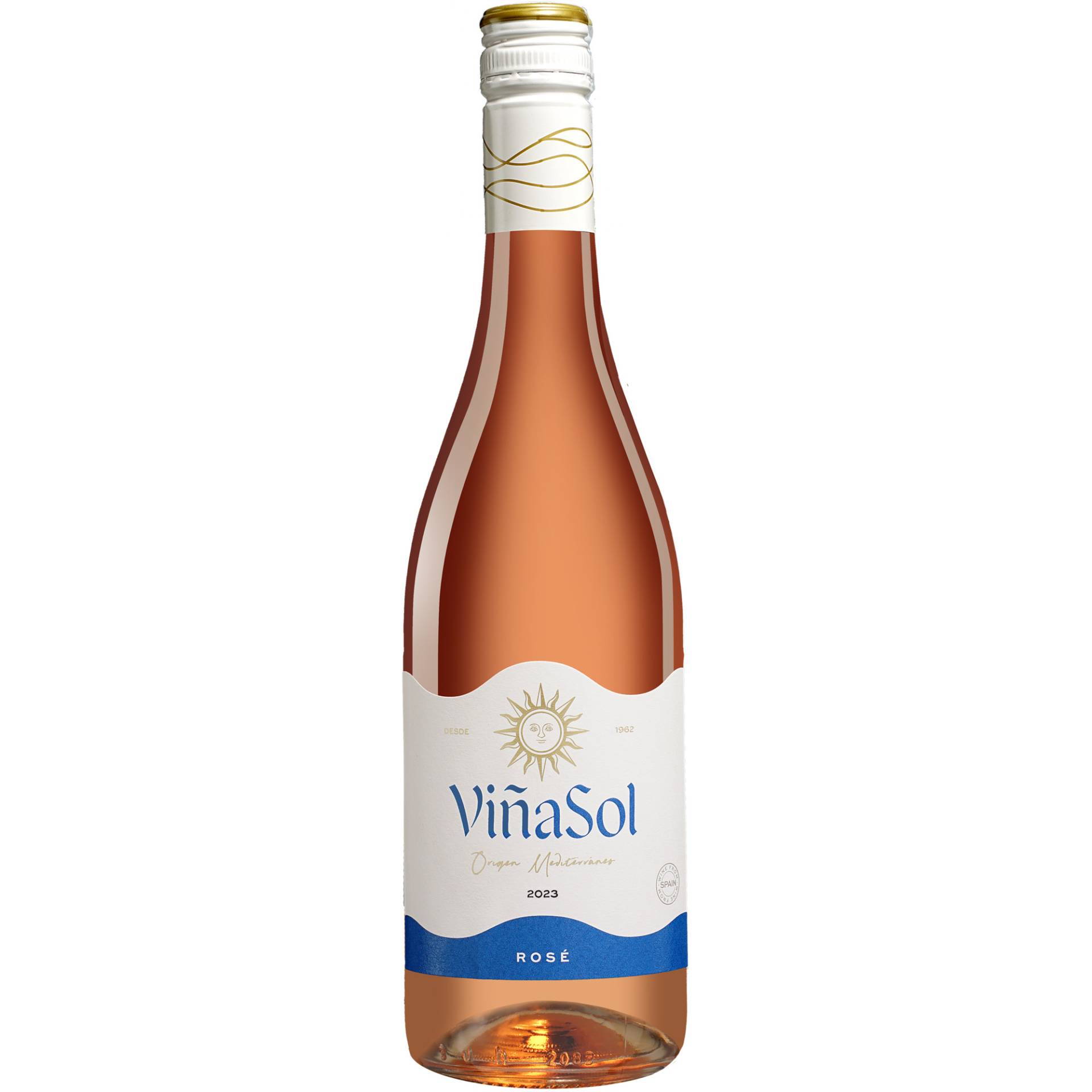 Viña Sol Rosado 2023  0.75L 13% Vol. Roséwein Trocken aus Spanien von Familia Torres