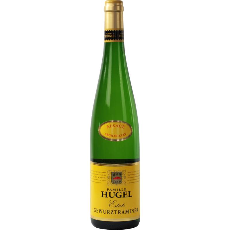 Famille Hugel Gewürztraminer Estate, Alsace AOP, Elsass, 2020, Weißwein von Familien Hugel, 3, Rue de la première armée, 68340