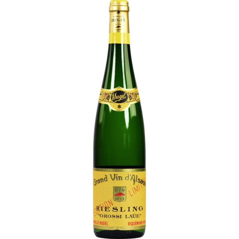 Famille Hugel Riesling Grossi Laüe, Alsace AOP, Elsass, 2014, Weißwein von Familien Hugel, 3, Rue de la première armée, 68340