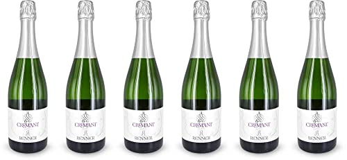 6x Crémant Baden 'klassische Flaschengärung' 2022 - Familien-Weingut Renner, Baden - Weißwein von Familien-Weingut Renner