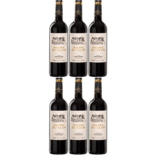 Famille Baldès Malbec du Clos Rotwein Wein trocken Frankreich I Visando Paket (6 Flaschen) von Famille Baldès