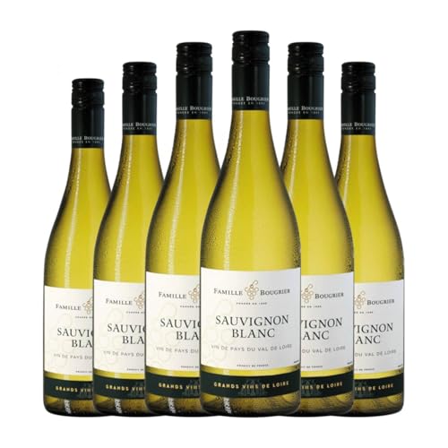 Bougrier Collection Chenin Weiß 75 cl Weißwein (Karton mit 6 Flaschen von 75 cl) von Famille Bougrier