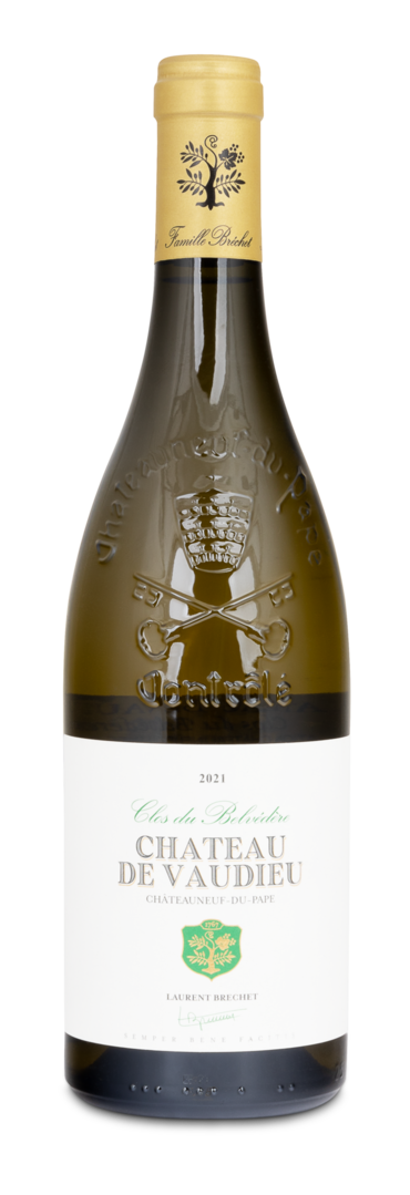 2021 Châteauneuf-du-Pape Blanc AC "Clos du Belvédère" von Famille Brechet