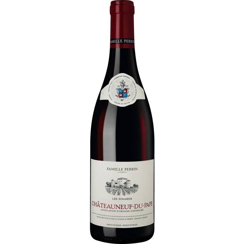 Les Sinards, Châteauneuf-du-Pape AOP, Rhône, 2019, Rotwein von Famille Perrin - Orange - France (EMB84087T)