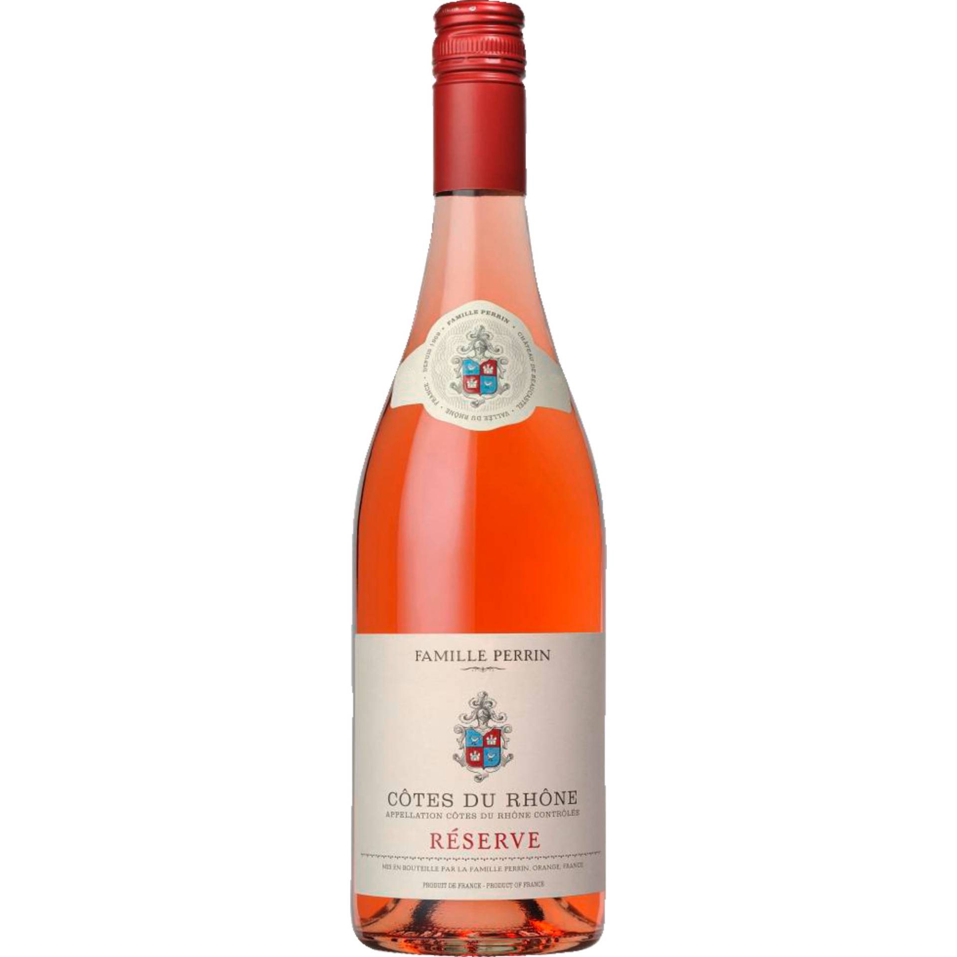 Famille Perrin Côtes du Rhône Réserve Rosé, Côtes du Rhône AOP, Rhône, 2023, Roséwein von Famille Perrin  à F84100 - France