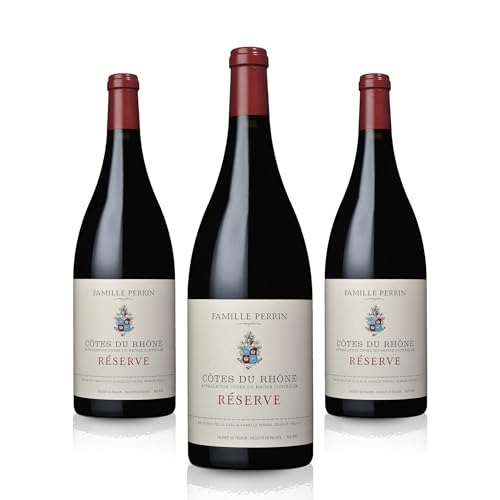 Côtes du Rhône Réserve Rouge 2021 Magnum 1,5L - Famille Perrin (3x 1,5L) von Famille Perrin