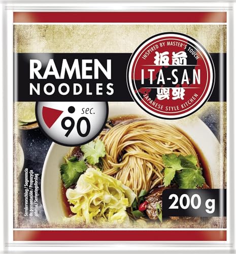 ITA-SAN Ramen Nudeln 200 g x 5 Stück (1 kg insgesamt) von Family Foods