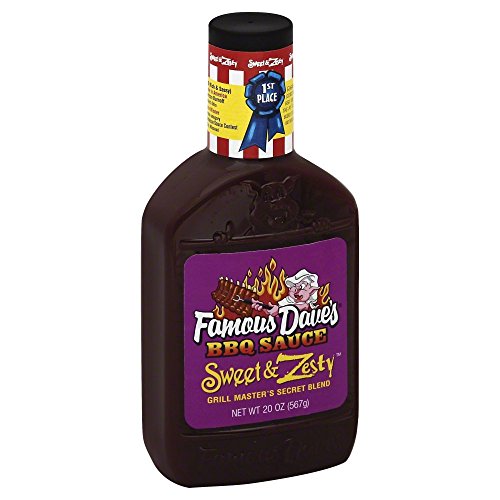 Famous Dave's BBQ Sauce - Sweet & Zesty {20 oz./567g} von Famous Dave's