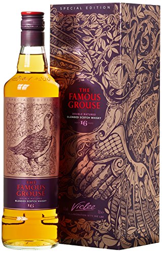 The Famous Grouse The 16 Years Old Double Matured Blended Scotsch Whisky mit Geschenkverpackung (1 x 0.7 l) von Famous Grouse