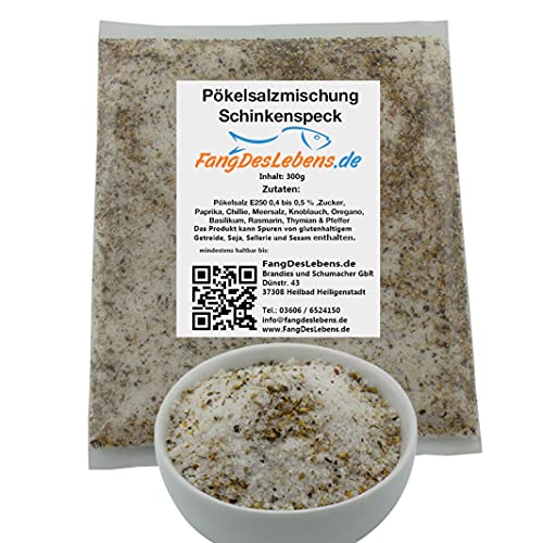 Pökelsalz Schinkenspeck 300g von FangDesLebens