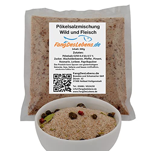 Pökelsalz Wild und Fleisch 300g von FangDesLebens