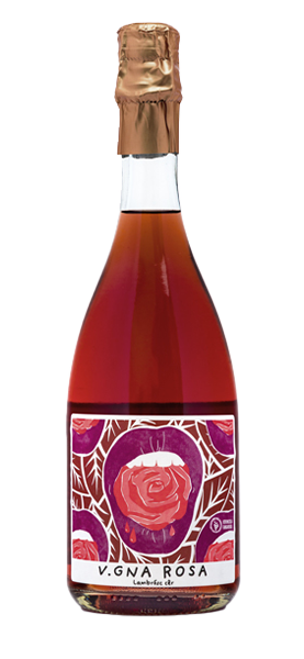 "V.gna Rosa" Lambrusco Rosato Emilia IGP von Fangareggi