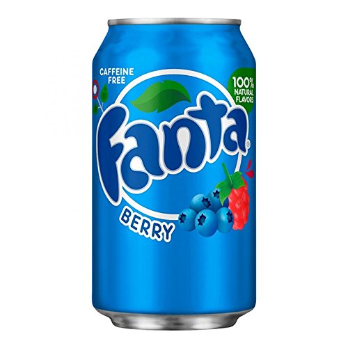 Fanta Berry Softdrinks, 355 ml, 24 Stück von LZBBD