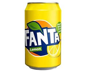 Fanta Lemon/Zitrone XXL Paket (72x0,33l Dosen) von Fanta