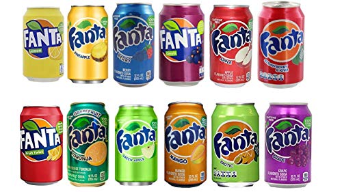 Fanta Mix-Set 12 Dosen, inkl. 3,00 Euro DPG-PFAND von Fanta