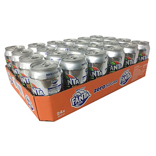 Fanta Orange Zero sugar (24x0,33l Dosen) DK von Fanta