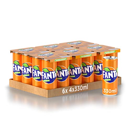 KLASSISCHE ORANGE IN 33 CL Dose 24PZ von Fanta