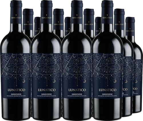 Fantini (Farnese) 12er Vorteilspaket Lunatico Sangiovese 2022 (12 x 0.75 l) von Fantini (Farnese)