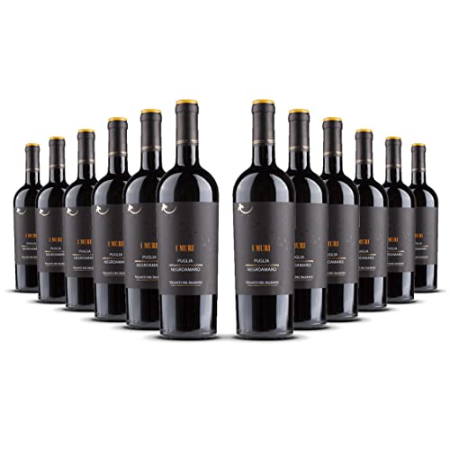 I Muri Negroamaro Vigneti del Salento 2021er Apulien (12 x 0,75l) von Fantini Group