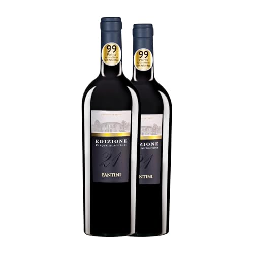 Fantini Edizione Cinque Autoctoni 75 cl Rotwein (Karton mit 2 Flaschen von 75 cl) von Fantini