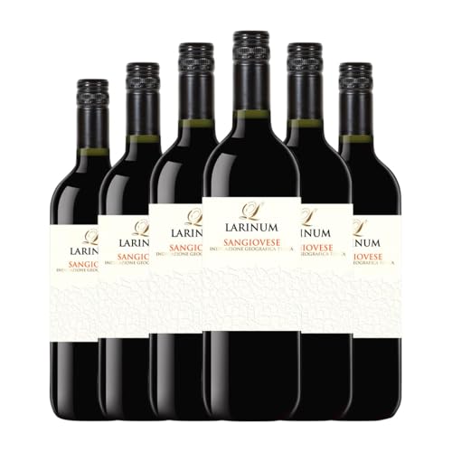 Fantini Larinum Sangiovese 75 cl Rotwein (Karton mit 6 Flaschen von 75 cl) von Fantini