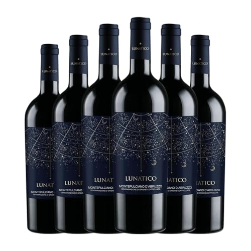 Fantini Lunatico Montepulciano Montepulciano d'Abruzzo 75 cl Rotwein (Karton mit 6 Flaschen von 75 cl) von Fantini