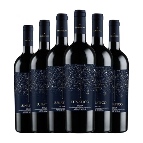 Fantini Lunatico Nero d'Avola 75 cl Rotwein (Karton mit 6 Flaschen von 75 cl) von Fantini