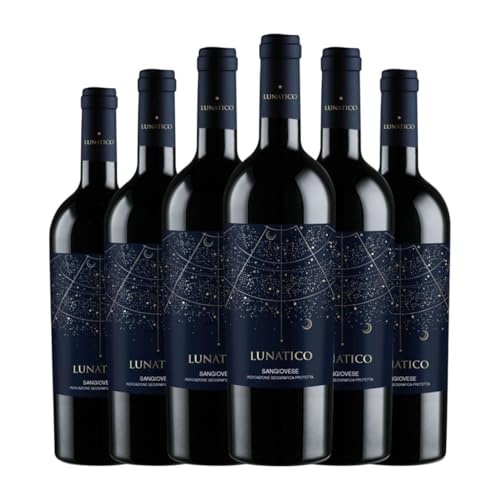 Fantini Lunatico Sangiovese 75 cl Rotwein (Karton mit 6 Flaschen von 75 cl) von Fantini