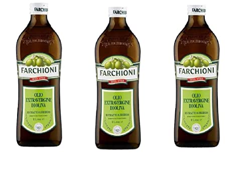 3x Farchioni Classico Extra Natives nativ Olive Olivenoel 1L olio vergine oliva von Farchioni