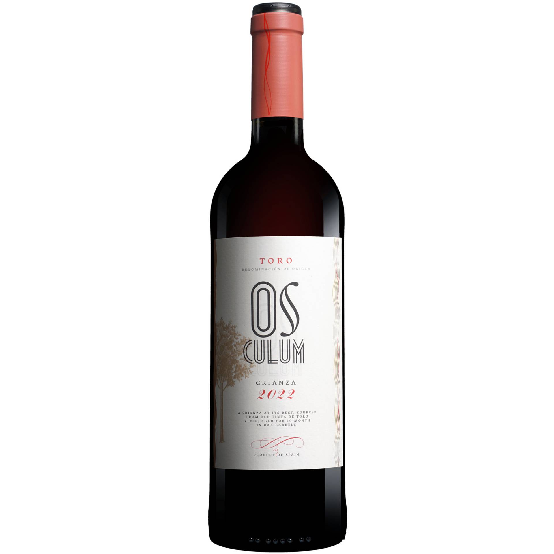 Osculum Toro Crianza 2022  0.75L 13.5% Vol. Rotwein Trocken aus Spanien von Fariña