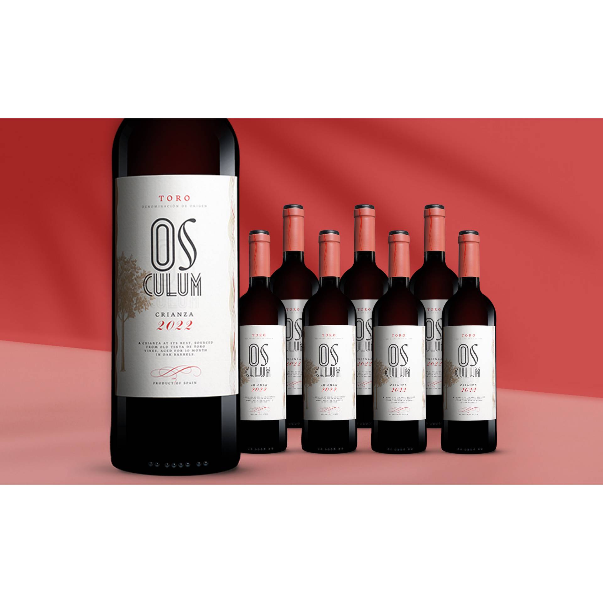 Osculum Toro Crianza 2022  6L 13.5% Vol. Weinpaket aus Spanien von Fariña